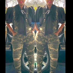 Camo jumpsuit